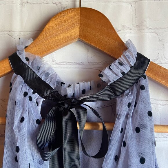 **Lipsy** Dotted & Tiered Halter Dress Size 6 - Picture 4 of 7